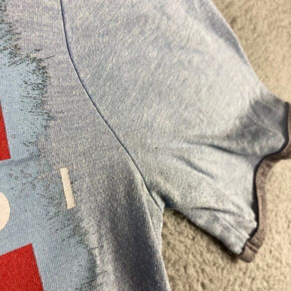 Star Wars Disney Graphic‎ T-Shirt Size Small Rey Finn Blue Men's Last Jedi Parks - Picture 9 of 12